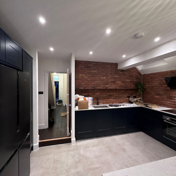 Wrap around Rear and Side Kitchen Extension, Refurb, L-Shaped Loft Conversion