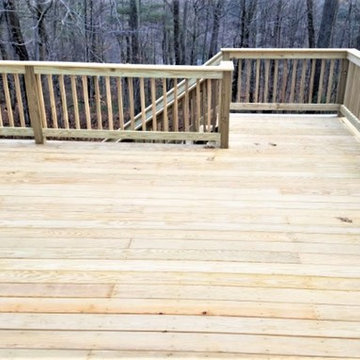 Deck and Retaining Wall Charlton MA