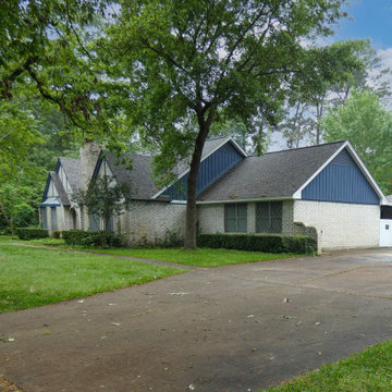 Re-roof and Re-paint with Garage Siding