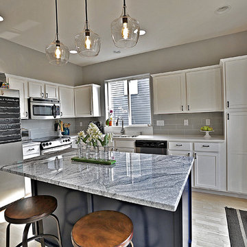 3cm QNext Quartz Taj White and Viscon White