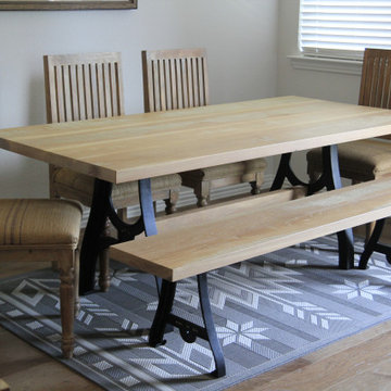 Custom Dining Table, Console Table, and Coffee Table
