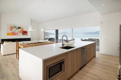 Trendy kitchen photo in Vancouver