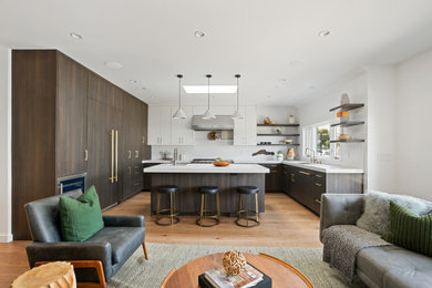 Example of a kitchen design in San Francisco