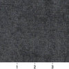 Dark Blue Solid Woven Velvet Upholstery Fabric By The Yard