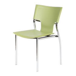 Vera Chrome Dining Chair | Kiwi (Set of 4) - Dining Chairs