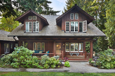 Home design - eclectic home design idea in Seattle