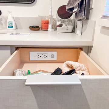 Bathroom Vanity In-Drawer Outlets