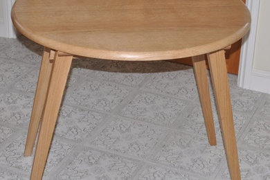 Small dining table made in English Oak