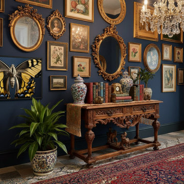 A Brushstroke of Nature Maximalist Style Artwork