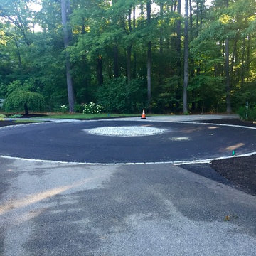 Circular Cobble Driveway Project