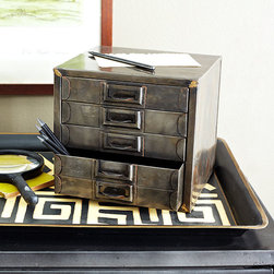 Typesetter's Desk Organizer - Storage And Organization