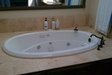 Elegant bathroom photo in Kansas City