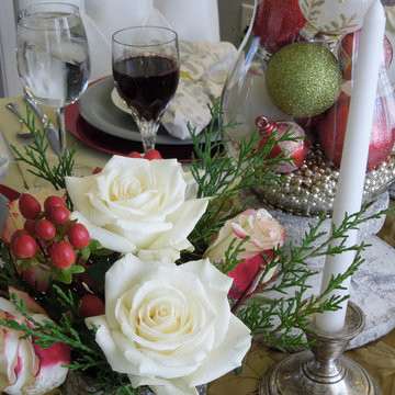 Christmas Mantels & Tablescapes