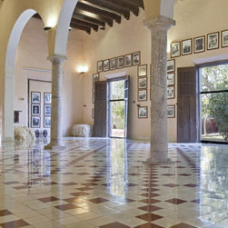 Limestone Columns - Columns And Capitals