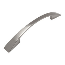 Cosmas - [10-PACK] Cosmas 3-3/4&rdquo; CTC (96mm) Satin Nickel Modern Arch Cabinet Pull - Cabinet And Drawer Handle Pulls