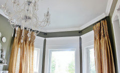 Where would I hang a curtain rod with this kind of trim? Where Would I Hang A Curtain Rod With This Kind Of Trim?