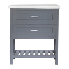 50 Most Por Bathroom Vanity Bases For 2018 Houzz Home Elements Distribution Llc Vanity 30x18 25 White Ceramic Top 30