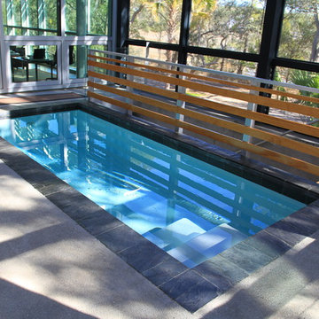 Edisto Island, SC Contemporary Swimming Pool