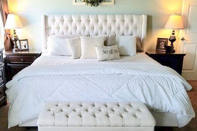 Cottage bedroom photo in Denver