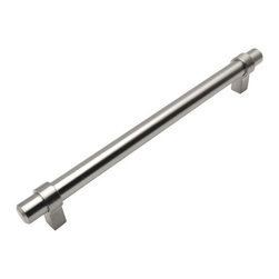 Cosmas - Cosmas 161-192SN Satin Nickel Euro Style Bar Pull - Cabinet And Drawer Handle Pulls