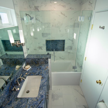 Belmont Blue Bahia Bathroom