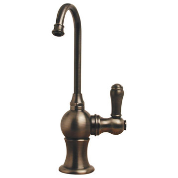 POS Instant Hot Water Faucet with Gooseneck Spout and Self Closing Handle
