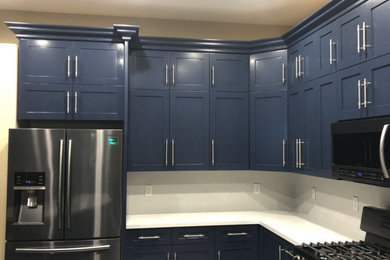 Inspiration for a contemporary kitchen remodel