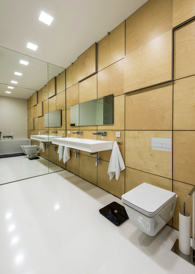 Современный Туалет by yurima architects