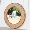 Finely Inlay Anglo Indian Round Mirror