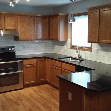 Subway Tile Back Spashes