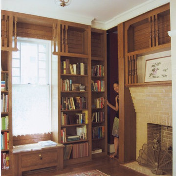 Victorian Library With A Secret