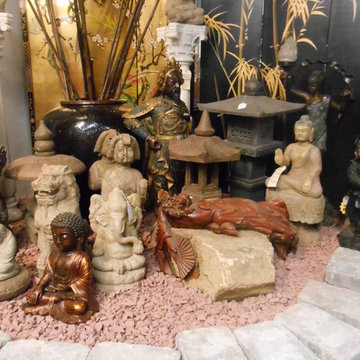 Indoor Buddha garden
