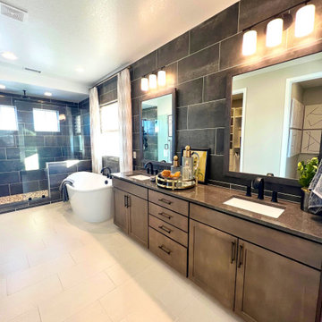 Modern Charcoal Bathroom