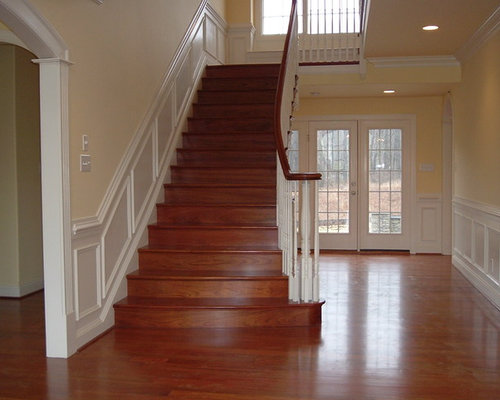 Brazilian Cherry Stair Ideas, Pictures, Remodel and Decor