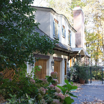 Transformation of Contemporary to French Country Home