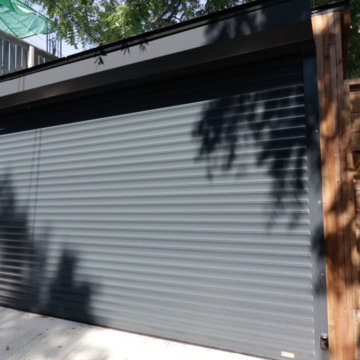 Lane way garage doors