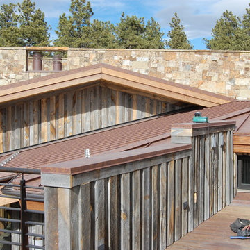 Western Rust Standing Seam Metal Roof