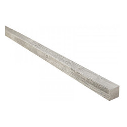 259-RECLAIMED WOOD MOULDING - 3&rdquo;W X 3&rdquo;H X 48&rdquo; - Wall Panels