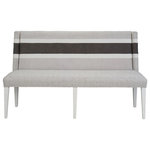 Universal Furniture - Universal Furniture Modern Farmhouse Peyton Banquette - Stripes - The Peyton Banquette offers classic style and plenty of versatility, because it can be used in any room of the home where you need a little extra seating.
