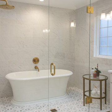 Master Bath & Wet Room in Lake Forest