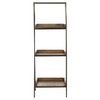 Iron Leaning Etagere in Black