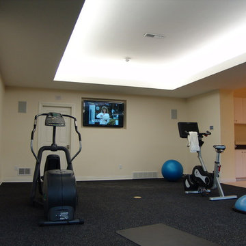 Home Gym Television Installation
