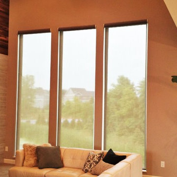 Motorized Cassette Roller Screen Shades