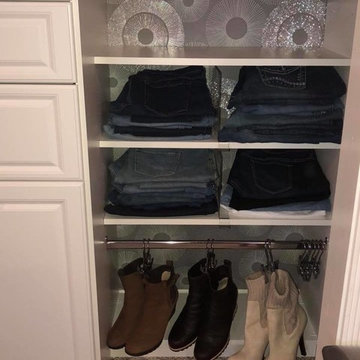 Double Side Reach-In Closet