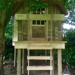 Kids playhouse...a beautiful present from grandparents - Garden Playhouses