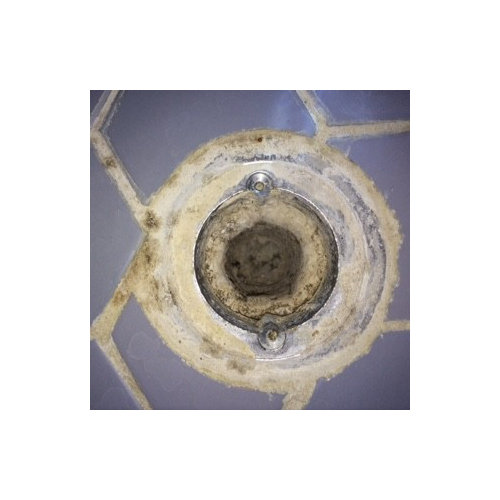 Help! Fix leaky shower drain from top