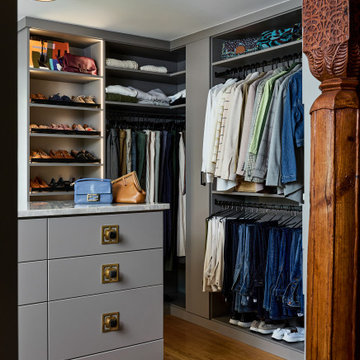 Primary Closet and Bath Remodel in McLean, VA