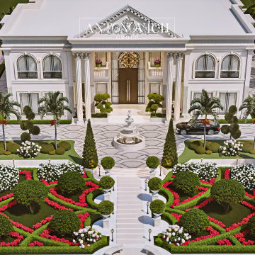 Royal Villa Exterior and Landscape Design by Antonovich Group | Construction Com