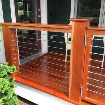 Cherry Wood Deck - Photos & Ideas | Houzz