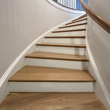 Project #116 | Elegant Curved Staircase